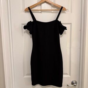 NWT Black Swan Off the Shoulder Bodycon Mini Dress